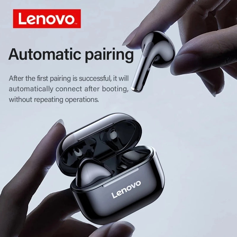 Original lenovo lp40 tws fones de ouvido sem fio bluetooth