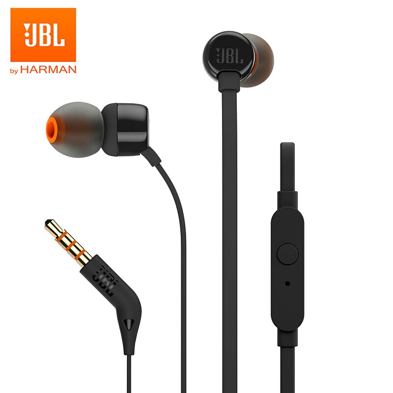 JBL TUNE 110 3.5mm com fio , estéreo , fone de ouvido em linha, controle handsfree com microfone