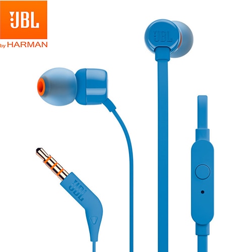 JBL TUNE 110 3.5mm com fio , estéreo , fone de ouvido em linha, controle handsfree com microfone