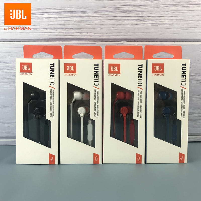 JBL TUNE 110 3.5mm com fio , estéreo , fone de ouvido em linha, controle handsfree com microfone