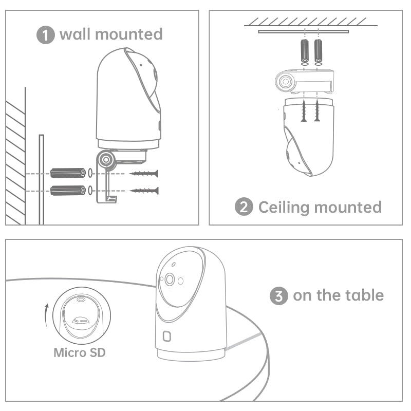 Jooan 3mp ptz câmera ip 5g wifi câmera de segurança sem fio para residencia cctv câmera